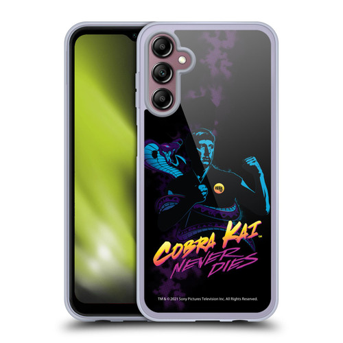 Cobra Kai Key Art Johnny Lawrence Never Dies Soft Gel Case for Samsung Galaxy A14 5G