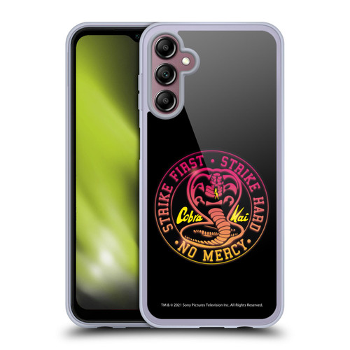 Cobra Kai Key Art Strike Hard Logo Soft Gel Case for Samsung Galaxy A14 5G