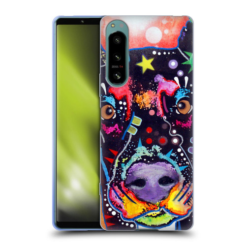 Dean Russo Dogs 3 Doberman Soft Gel Case for Sony Xperia 5 IV