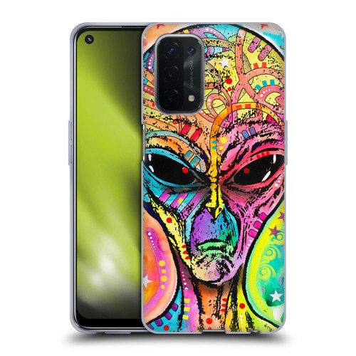 Dean Russo Pop Culture Alien Soft Gel Case for OPPO A54 5G