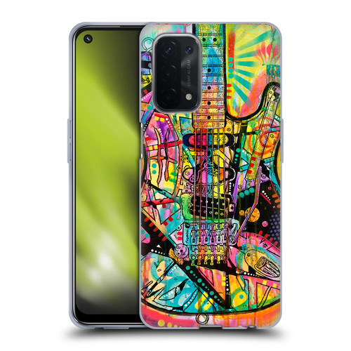 Dean Russo Pop Culture Guitar Soft Gel Case for OPPO A54 5G