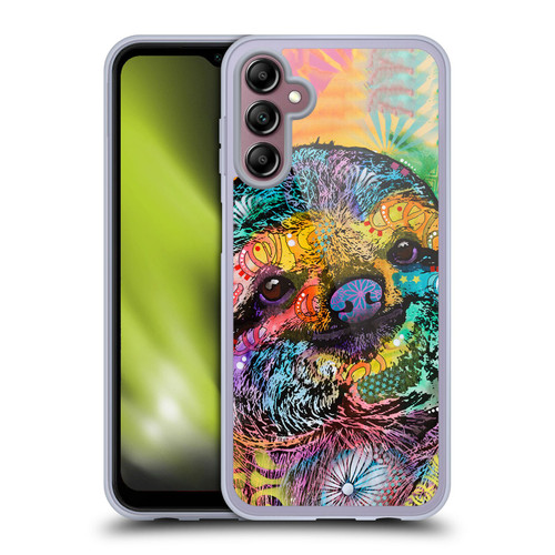 Dean Russo Wildlife 3 Sloth Soft Gel Case for Samsung Galaxy A14 5G