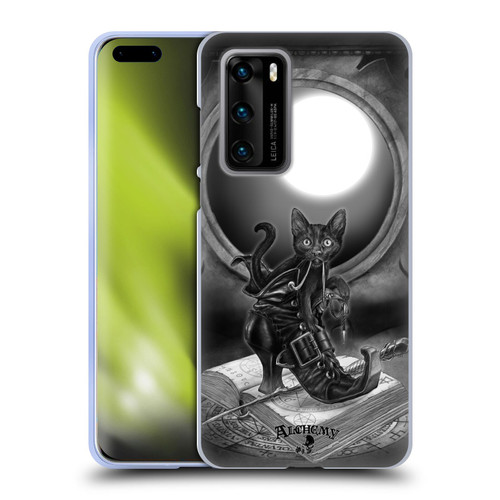 Alchemy Gothic Cats Midnight Mischief Soft Gel Case for Huawei P40 5G