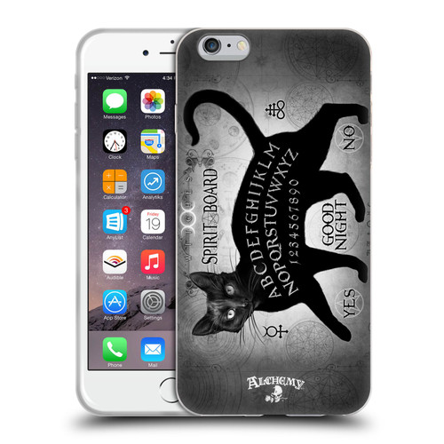 Alchemy Gothic Cats Black Cat Spirit Board Soft Gel Case for Apple iPhone 6 Plus / iPhone 6s Plus