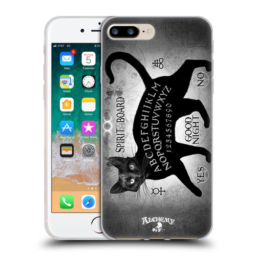 Alchemy Gothic Cats Black Cat Spirit Board Soft Gel Case for Apple iPhone 7 Plus / iPhone 8 Plus