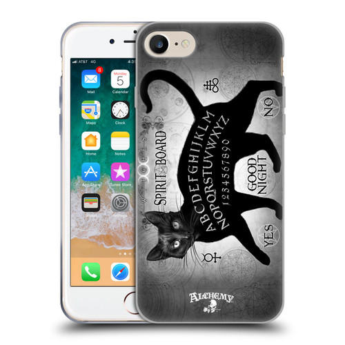 Alchemy Gothic Cats Black Cat Spirit Board Soft Gel Case for Apple iPhone 7 / 8 / SE 2020 & 2022