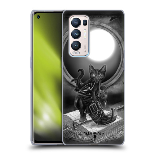 Alchemy Gothic Cats Midnight Mischief Soft Gel Case for OPPO Find X3 Neo / Reno5 Pro+ 5G