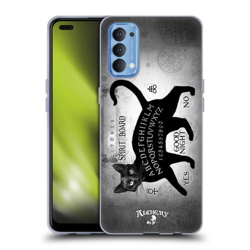 Alchemy Gothic Cats Black Cat Spirit Board Soft Gel Case for OPPO Reno 4 5G