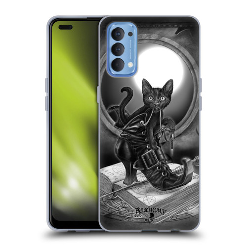 Alchemy Gothic Cats Midnight Mischief Soft Gel Case for OPPO Reno 4 5G