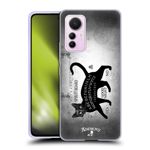 Alchemy Gothic Cats Black Cat Spirit Board Soft Gel Case for Xiaomi 12 Lite