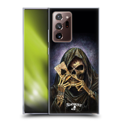 Alchemy Gothic Skull And Cards Reaper's Ace Soft Gel Case for Samsung Galaxy Note20 Ultra / 5G