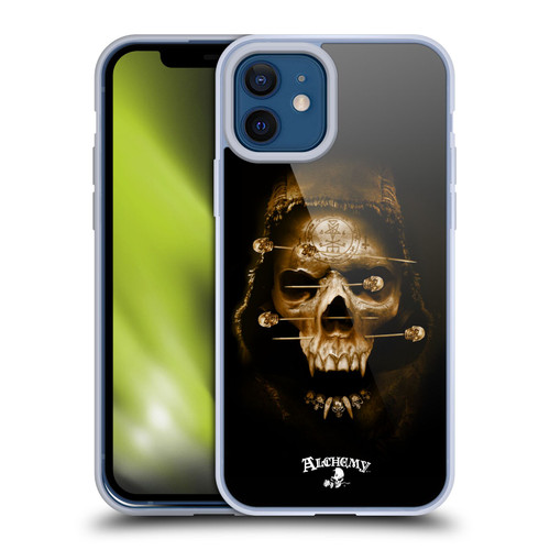 Alchemy Gothic Skull Death Fetish Soft Gel Case for Apple iPhone 12 / iPhone 12 Pro