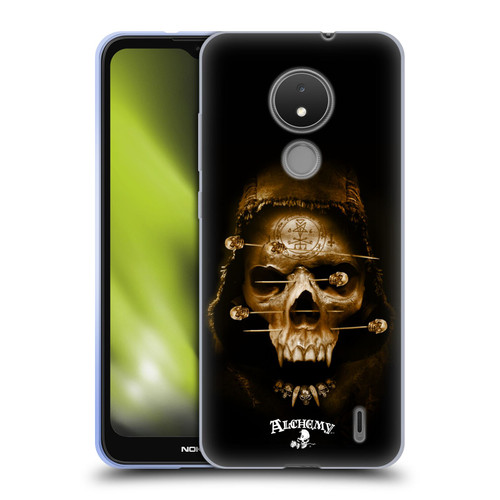 Alchemy Gothic Skull Death Fetish Soft Gel Case for Nokia C21