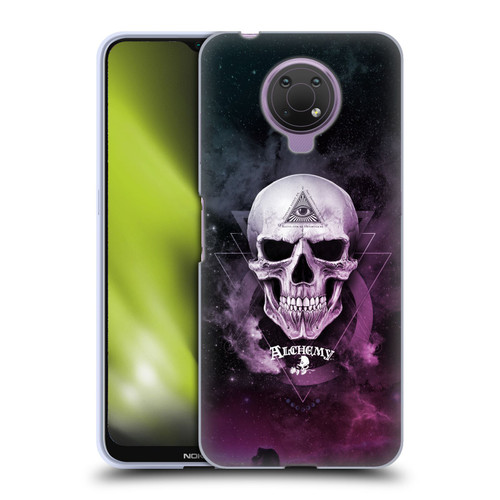 Alchemy Gothic Skull The Void Geometric Soft Gel Case for Nokia G10