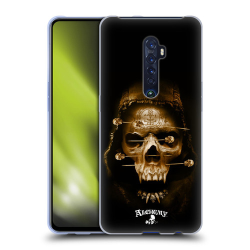 Alchemy Gothic Skull Death Fetish Soft Gel Case for OPPO Reno 2