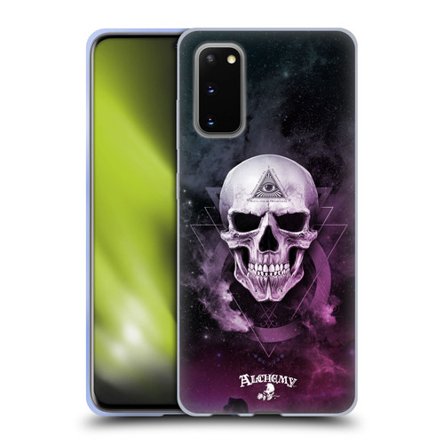 Alchemy Gothic Skull The Void Geometric Soft Gel Case for Samsung Galaxy S20 / S20 5G