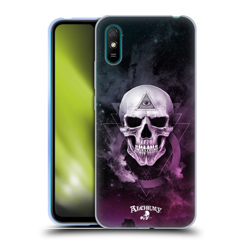 Alchemy Gothic Skull The Void Geometric Soft Gel Case for Xiaomi Redmi 9A / Redmi 9AT