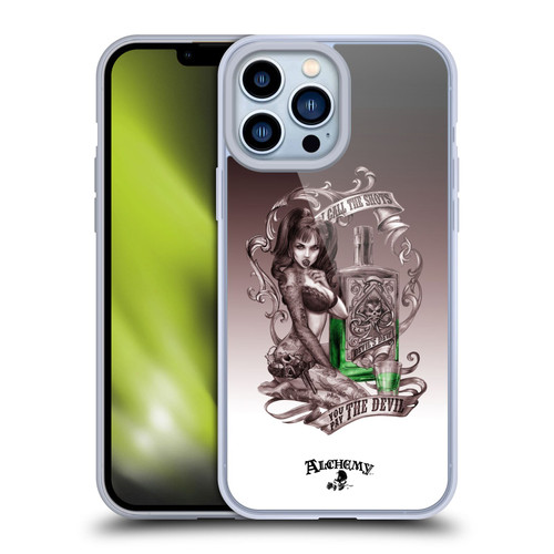 Alchemy Gothic Woman Devil's Green Dew Soft Gel Case for Apple iPhone 13 Pro Max
