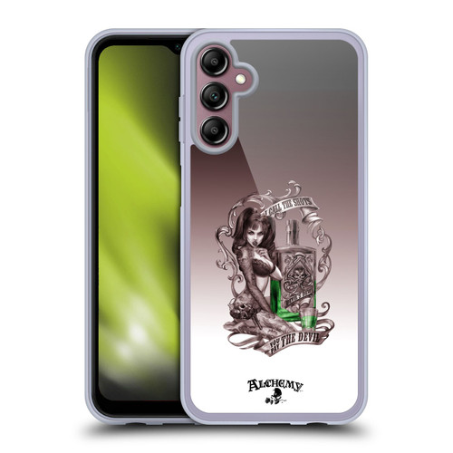 Alchemy Gothic Woman Devil's Green Dew Soft Gel Case for Samsung Galaxy A14 5G