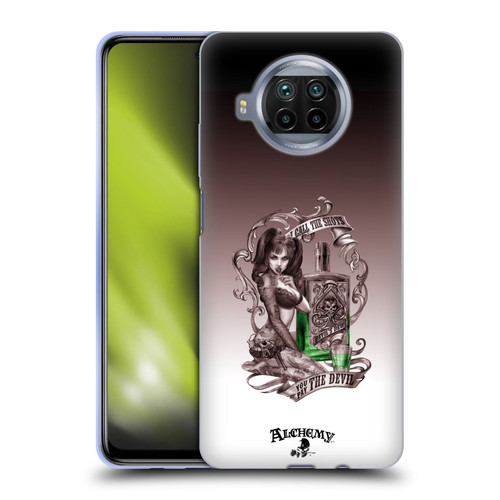 Alchemy Gothic Woman Devil's Green Dew Soft Gel Case for Xiaomi Mi 10T Lite 5G