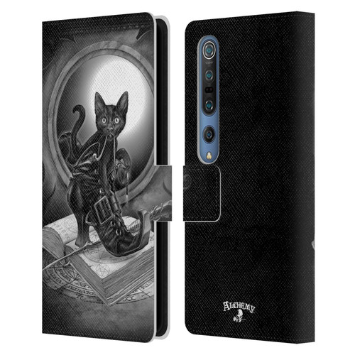 Alchemy Gothic Cats Midnight Mischief Leather Book Wallet Case Cover For Xiaomi Mi 10 5G / Mi 10 Pro 5G