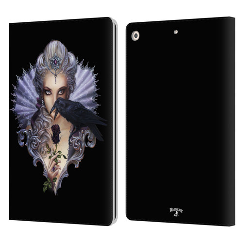 Alchemy Gothic Woman Ravenous Leather Book Wallet Case Cover For Apple iPad 10.2 2019/2020/2021