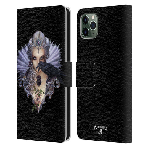 Alchemy Gothic Woman Ravenous Leather Book Wallet Case Cover For Apple iPhone 11 Pro Max