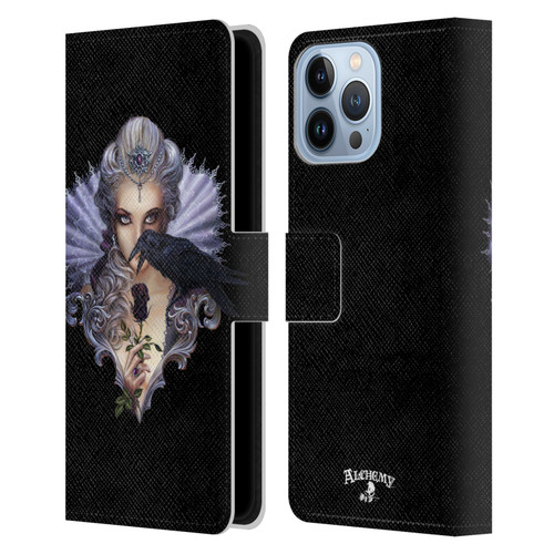 Alchemy Gothic Woman Ravenous Leather Book Wallet Case Cover For Apple iPhone 13 Pro Max