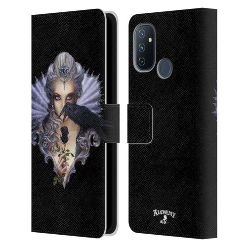 Alchemy Gothic Woman Ravenous Leather Book Wallet Case Cover For OnePlus Nord N100