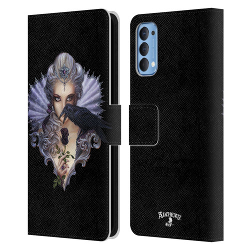 Alchemy Gothic Woman Ravenous Leather Book Wallet Case Cover For OPPO Reno 4 5G