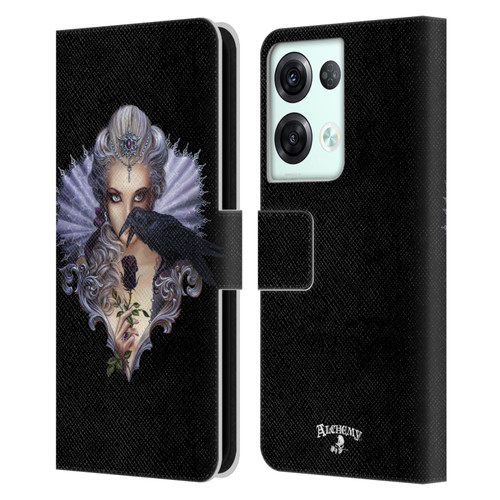 Alchemy Gothic Woman Ravenous Leather Book Wallet Case Cover For OPPO Reno8 Pro