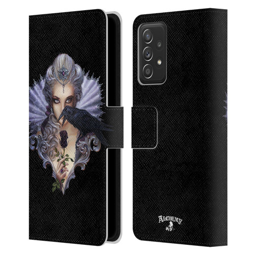 Alchemy Gothic Woman Ravenous Leather Book Wallet Case Cover For Samsung Galaxy A52 / A52s / 5G (2021)