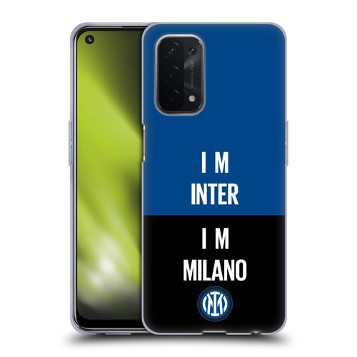 Fc Internazionale Milano Logo Inter Milano Soft Gel Case for OPPO A54 5G