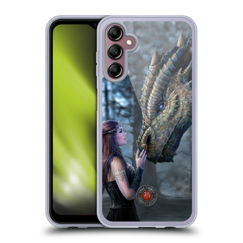 Anne Stokes Dragon Friendship Once Upon A Time Soft Gel Case for Samsung Galaxy A14 5G