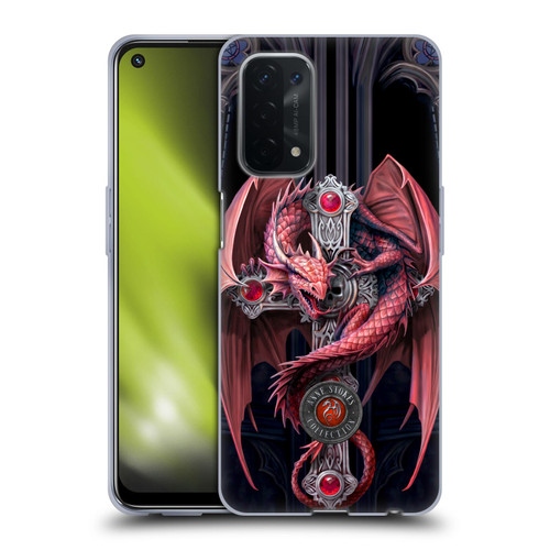 Anne Stokes Dragons Gothic Guardians Soft Gel Case for OPPO A54 5G