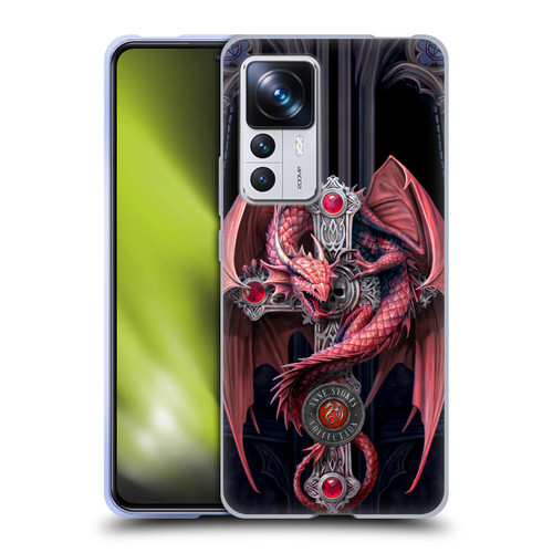 Anne Stokes Dragons Gothic Guardians Soft Gel Case for Xiaomi 12T Pro