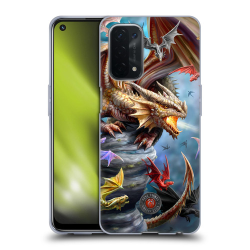Anne Stokes Dragons 4 Clan Soft Gel Case for OPPO A54 5G