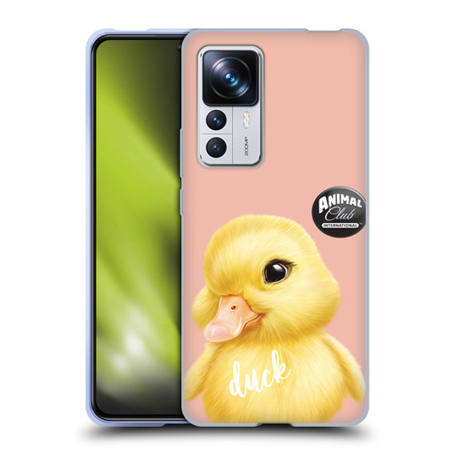 Animal Club International Faces Duck Soft Gel Case for Xiaomi 12T Pro