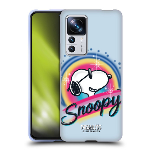 Peanuts Snoopy Boardwalk Airbrush Colourful Sunglasses Soft Gel Case for Xiaomi 12T Pro