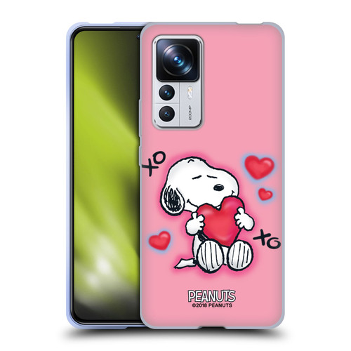Peanuts Snoopy Boardwalk Airbrush XOXO Soft Gel Case for Xiaomi 12T Pro