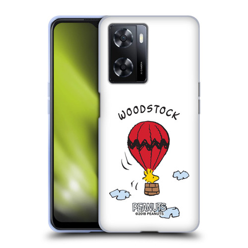 Peanuts Characters Woodstock Soft Gel Case for OPPO A57s