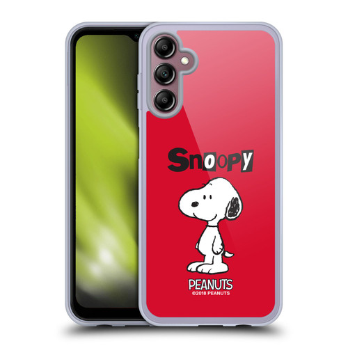 Peanuts Characters Snoopy Soft Gel Case for Samsung Galaxy A14 5G