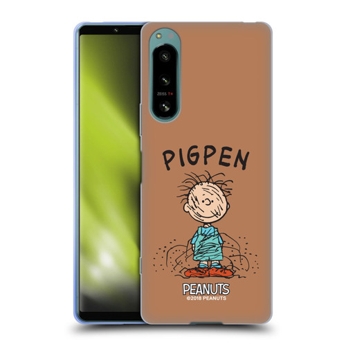 Peanuts Characters Pigpen Soft Gel Case for Sony Xperia 5 IV
