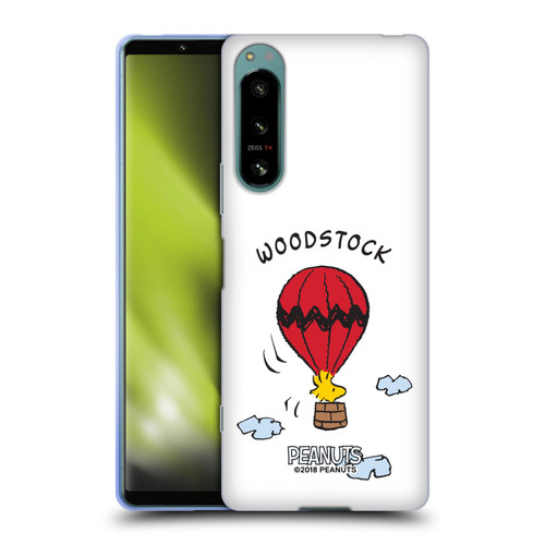 Peanuts Characters Woodstock Soft Gel Case for Sony Xperia 5 IV