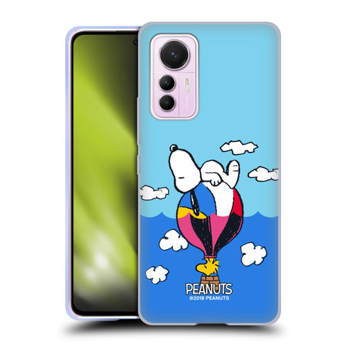 Peanuts Halfs And Laughs Snoopy & Woodstock Balloon Soft Gel Case for Xiaomi 12 Lite