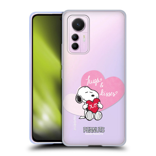 Peanuts Sealed With A Kiss Snoopy Hugs And Kisses Soft Gel Case for Xiaomi 12 Lite