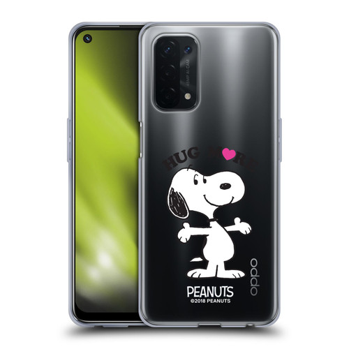 Peanuts Snoopy Hug More Soft Gel Case for OPPO A54 5G