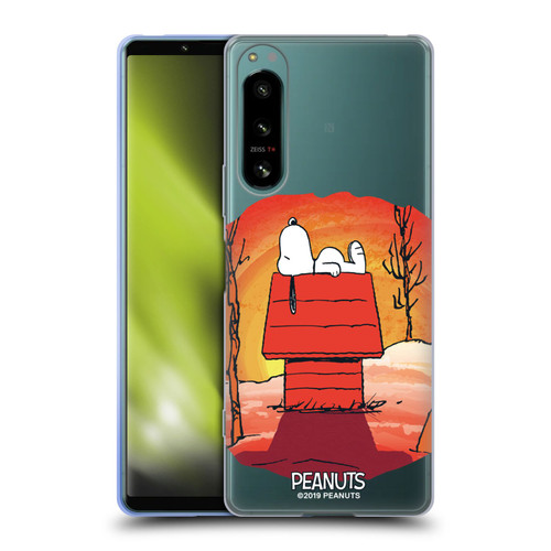 Peanuts Spooktacular Snoopy Soft Gel Case for Sony Xperia 5 IV
