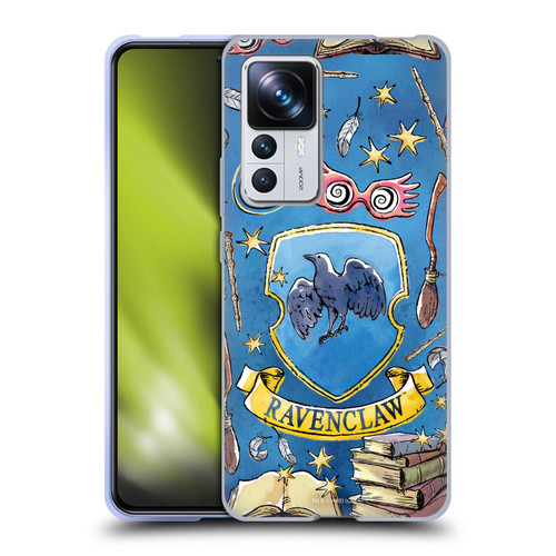 Harry Potter Deathly Hallows XIII Ravenclaw Pattern Soft Gel Case for Xiaomi 12T Pro