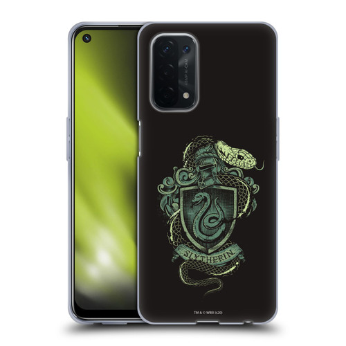Harry Potter Deathly Hallows XIV Slytherin Soft Gel Case for OPPO A54 5G